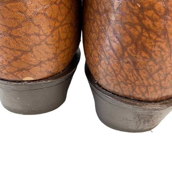 Vintage Texas Brand Boots Genuine Leather 11 1/2 - Picture 11 of 16